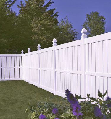 Hudson Vinyl Semi Private Fence