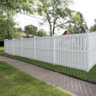 Hudson Vinyl Semi Private Fence