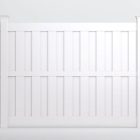 Montauk Vinyl Semi-Private Fence In White