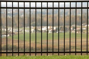 Aluminum Fence With View