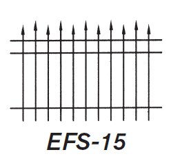 EFS-15 fence style drawing