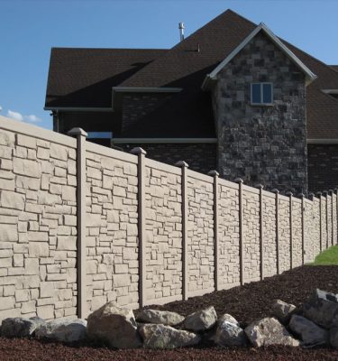 Catalyst Boulder Molded Simtek Privacy Fencing