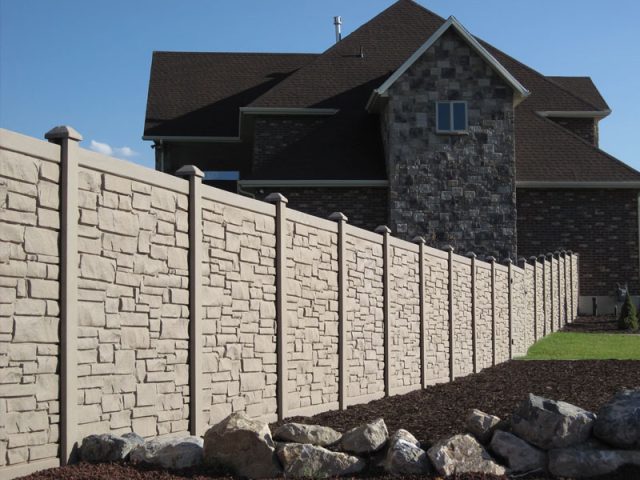 Catalyst Boulder Molded Simtek Privacy Fencing Catalyst Boulder Molded Simtek Privacy Fencing