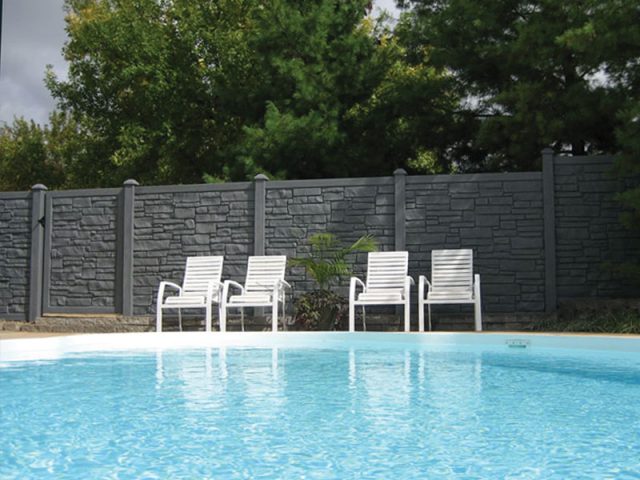 Catalyst Boulder Molded Simtek Privacy Fencing Catalyst Boulder Molded Simtek Privacy Fencing