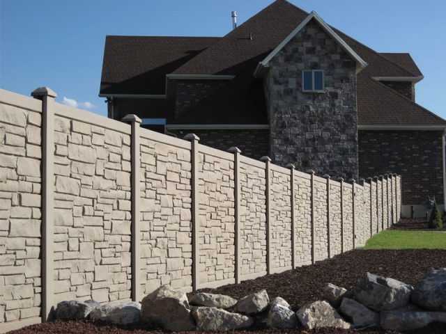 Catalyst Boulder Molded Simtek Privacy Fencing Catalyst Boulder Molded Simtek Privacy Fencing