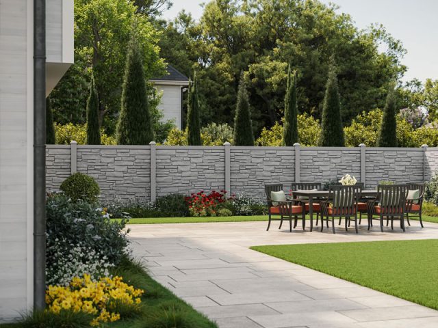 Catalyst Boulder Molded Simtek Privacy Fencing Catalyst Boulder Molded Simtek Privacy Fencing