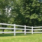 Catalyst Coronado Ranch Rail 3 Post Vinyl Fence