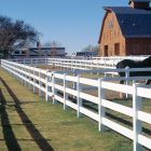 Catalyst Coronado Ranch Rail 3 Post Vinyl Fence