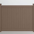 Catalyst Newbury Premium Privacy Fence - In Weathered Blend