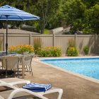 Catalyst Newbury Standard LX Privacy Vinyl Fence in Clay