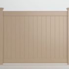 Catalyst Newbury Standard LX Privacy Vinyl Fence in Clay