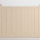 Catalyst Newbury Standard LX Privacy Vinyl Fence in Sand