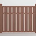 Folly Semi Private Fence in Brazilian Blend