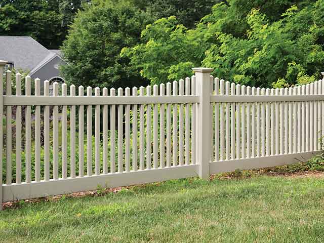 Cape Cod Classic Picked Fence Cape Cod Classic Picked Fence
