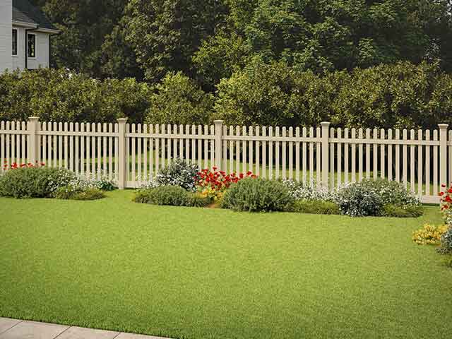 Rockport Classic Dog-Ear Picket Fence Rockport Classic Dog-Ear Picket Fence