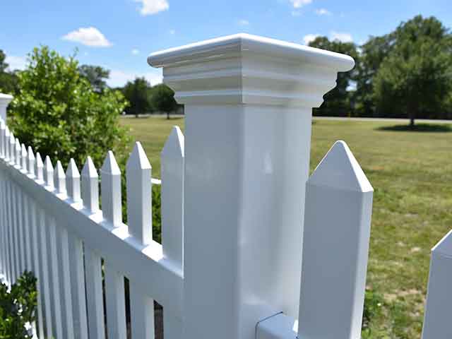 Nantucket Classic Spade Picked Fence Nantucket Classic Spade Picked Fence