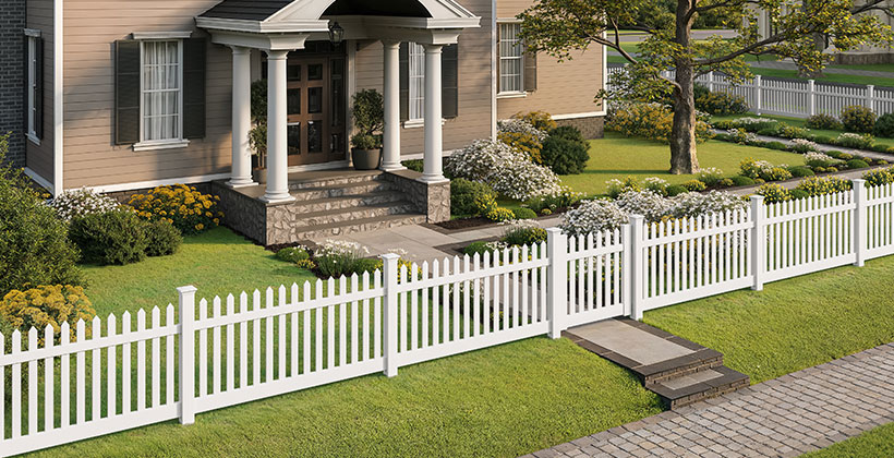 White Picket Fencing