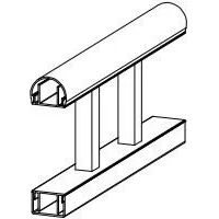 1-5/8" Round Top Cover